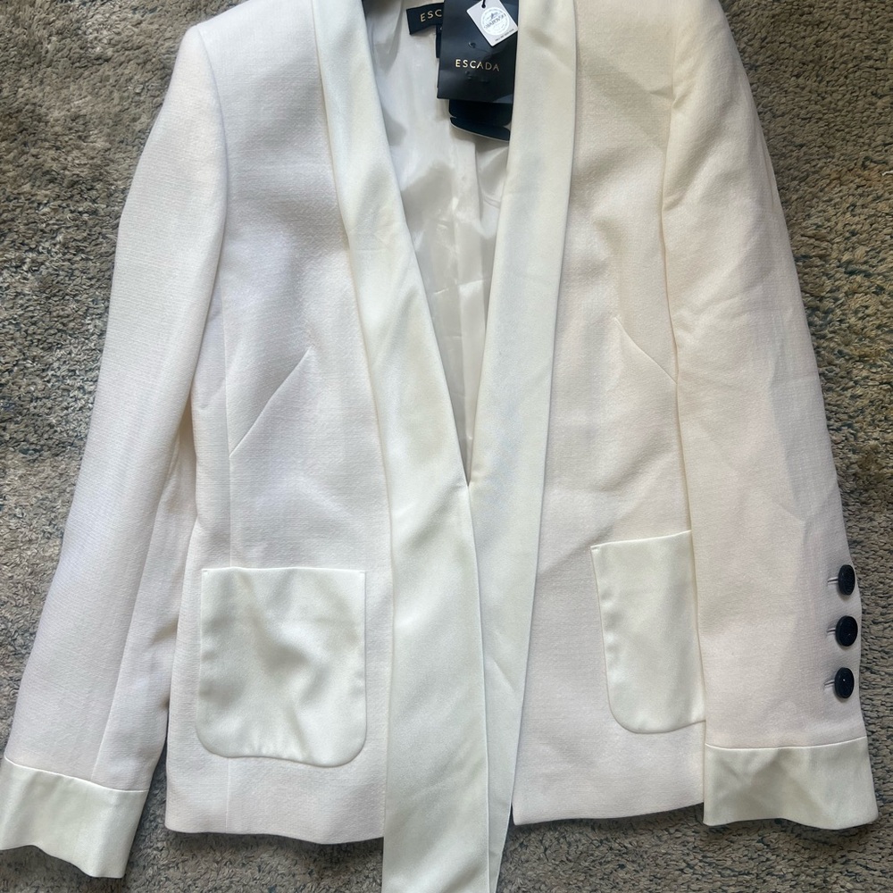 Escada Women's Cream Blazer